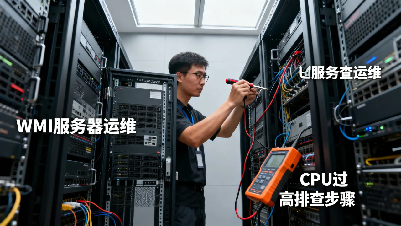 WMI服务器运维是什么，WMI占用CPU过高如何排查？