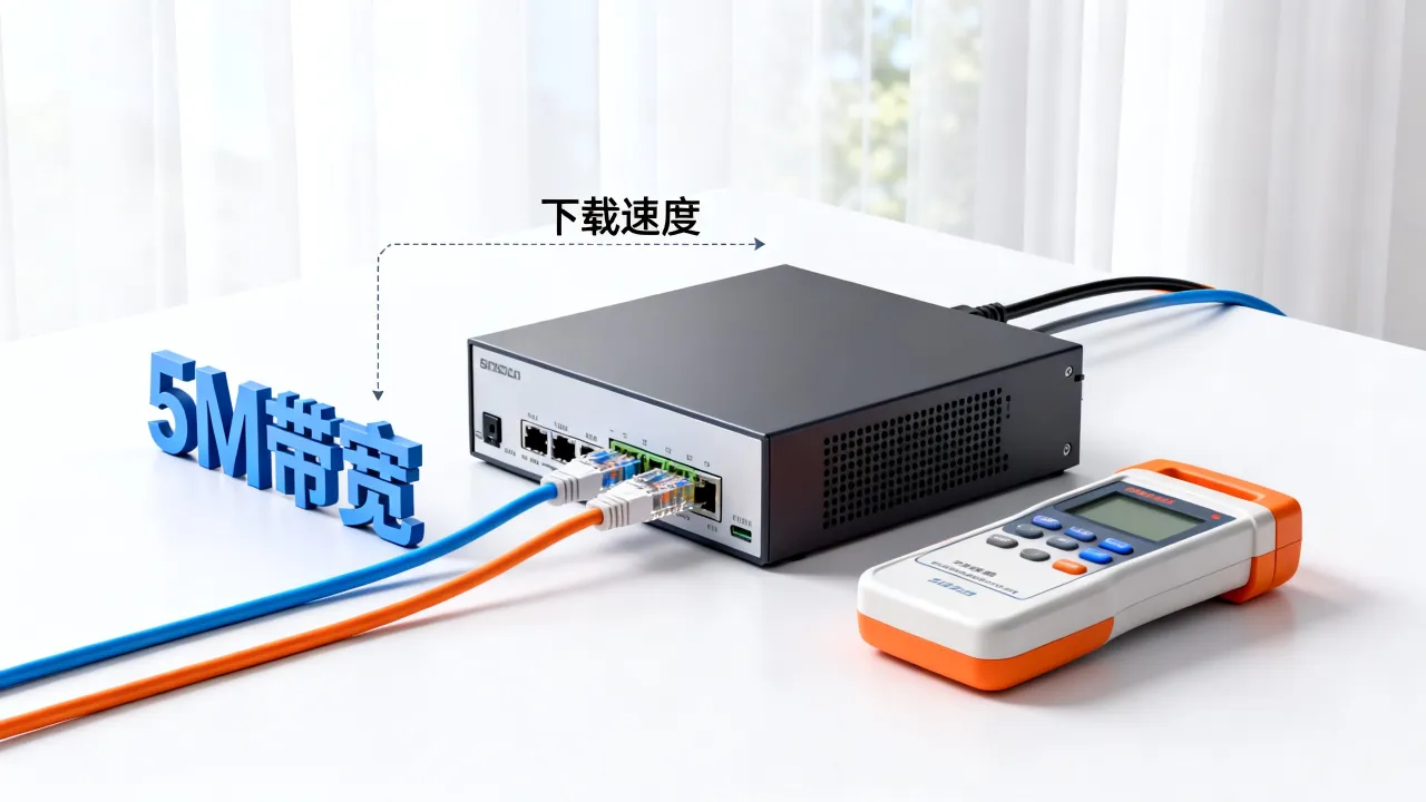 服务器宽带下载5M够用吗，5M带宽服务器下载速度是多少？