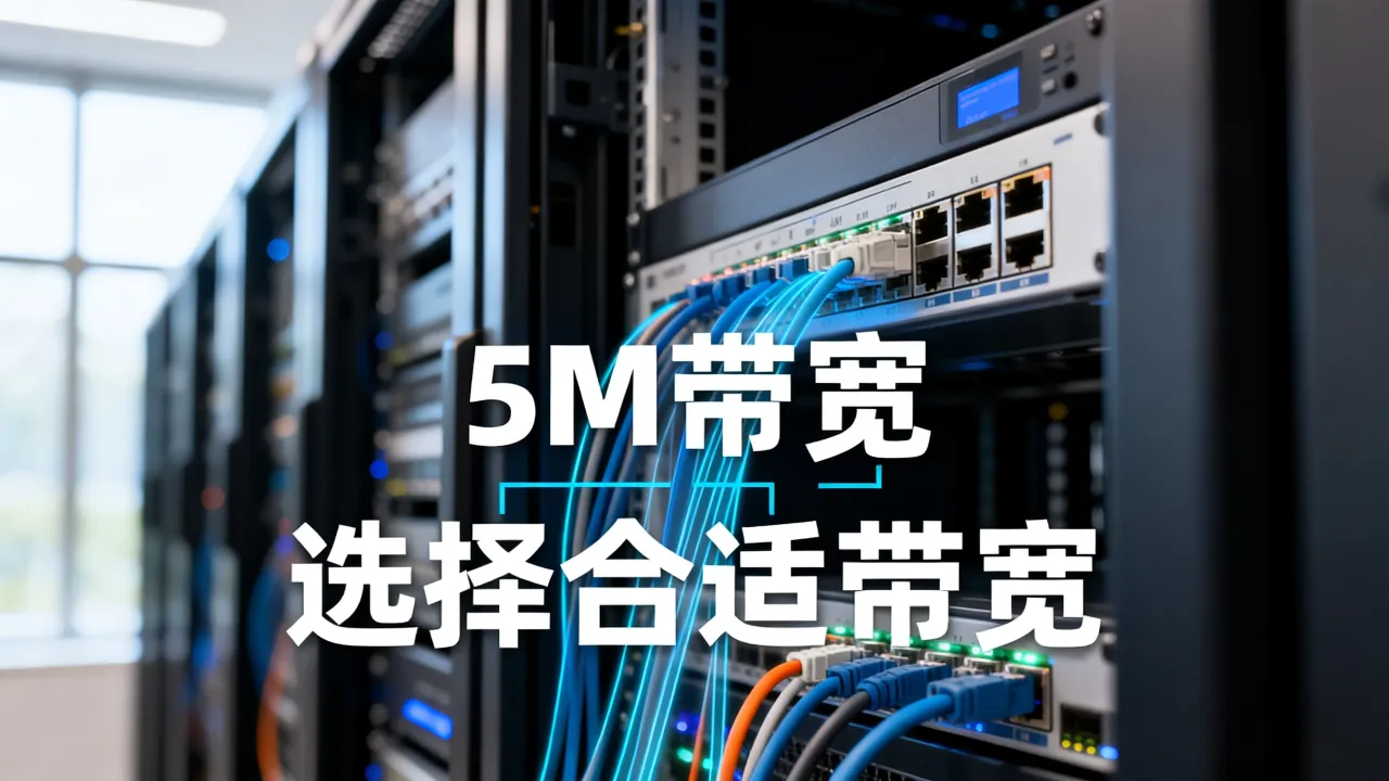 云服务器宽带5M够用吗，如何选择合适带宽？