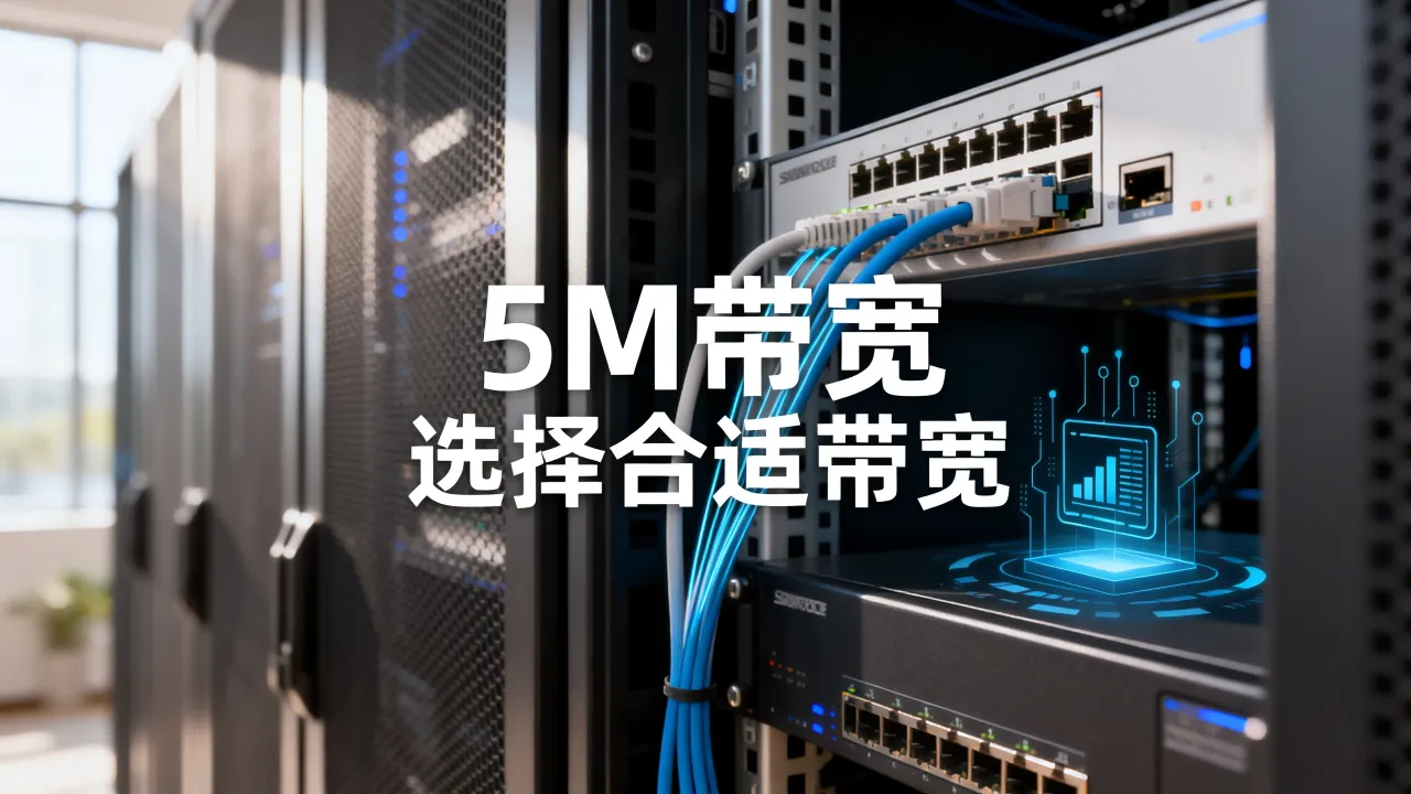 云服务器宽带5M够用吗，如何选择合适带宽？