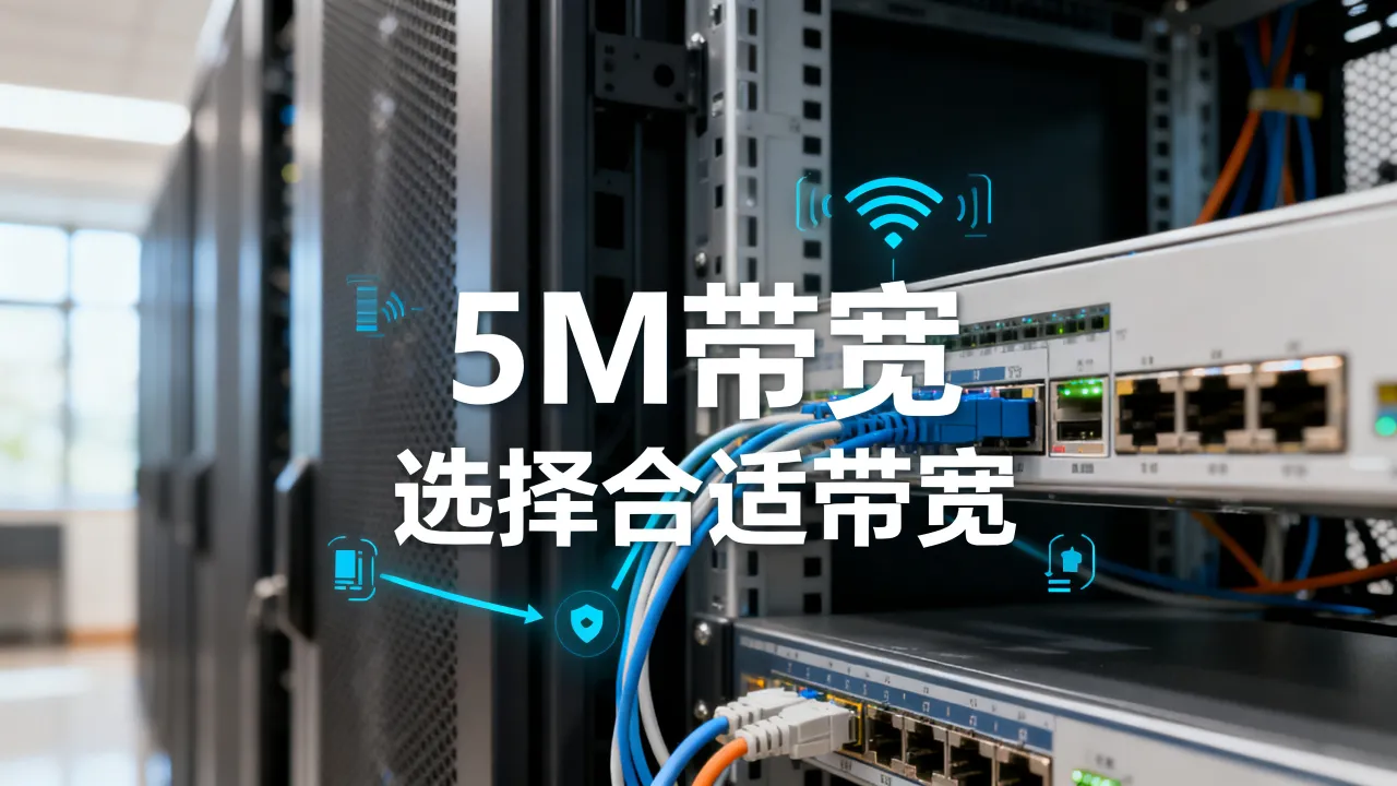 云服务器宽带5M够用吗，如何选择合适带宽？