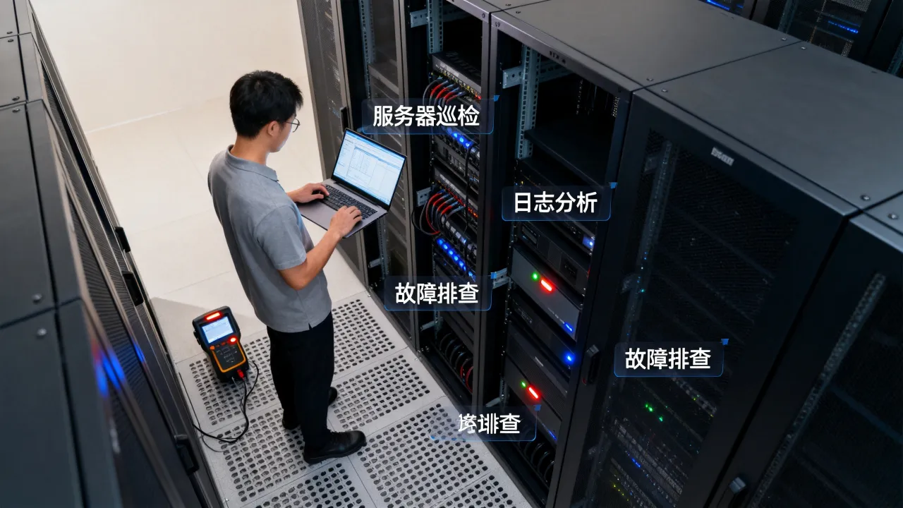服务器运维是什么工作，主要工作内容和职责有哪些？