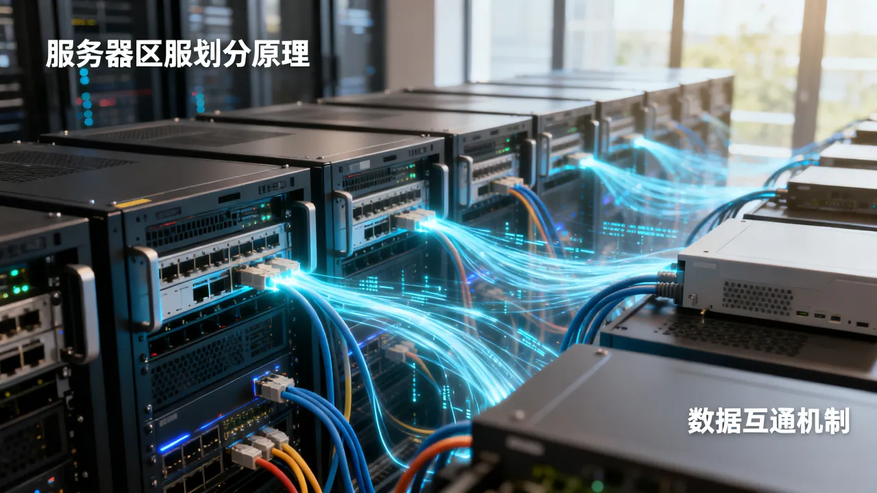 为什么网游要分服务器，不同区服之间数据互通吗？