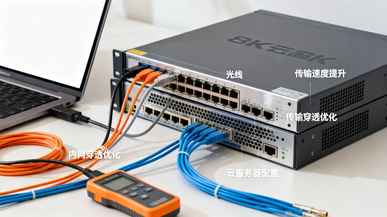 云服务器内网穿透网速慢怎么办？如何提升内网穿透传输速度？