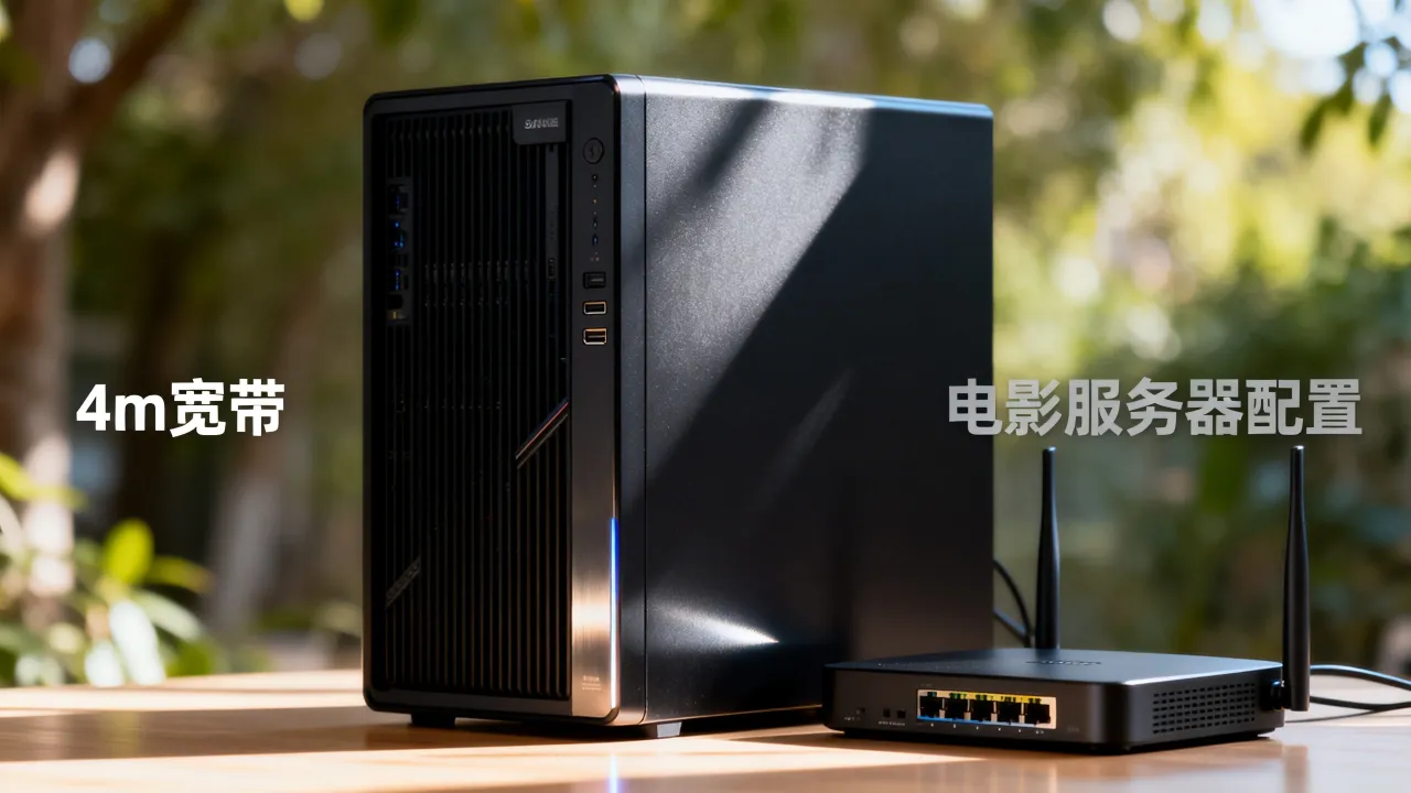 4m宽带做电影服务器可行吗，需要什么配置？