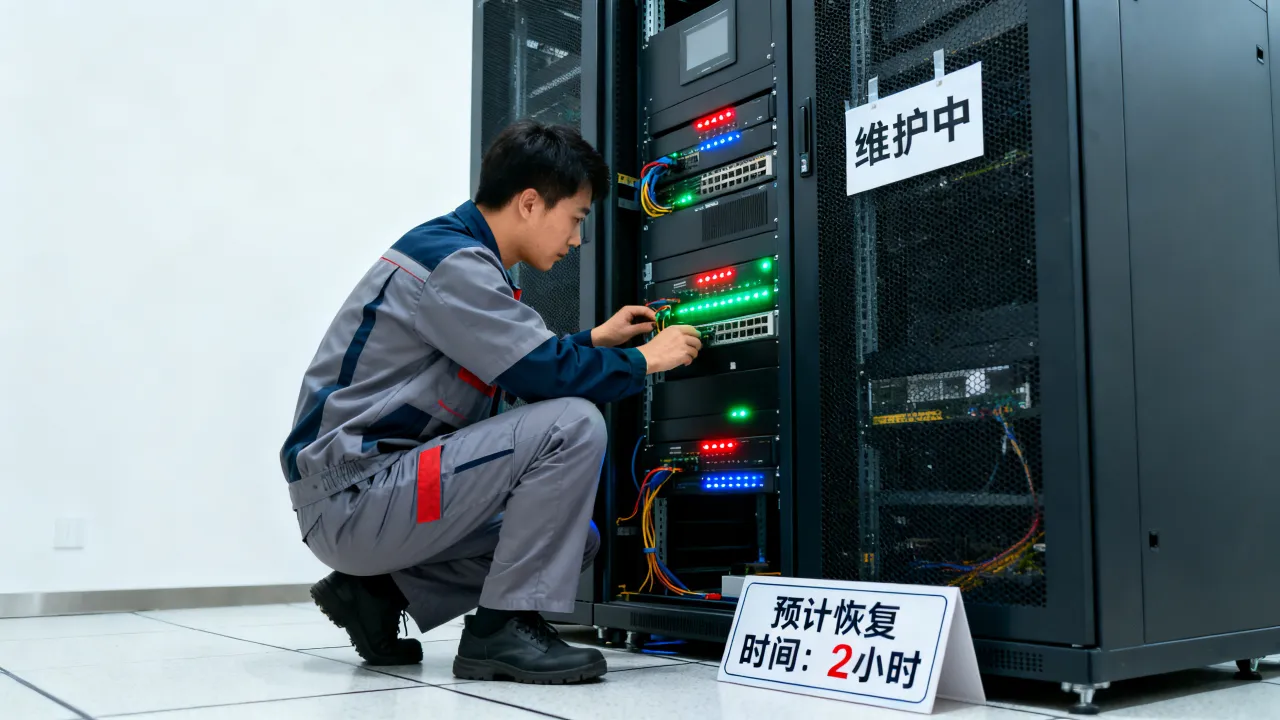 宽带服务器维护中怎么办，宽带服务器维护中要等多久？