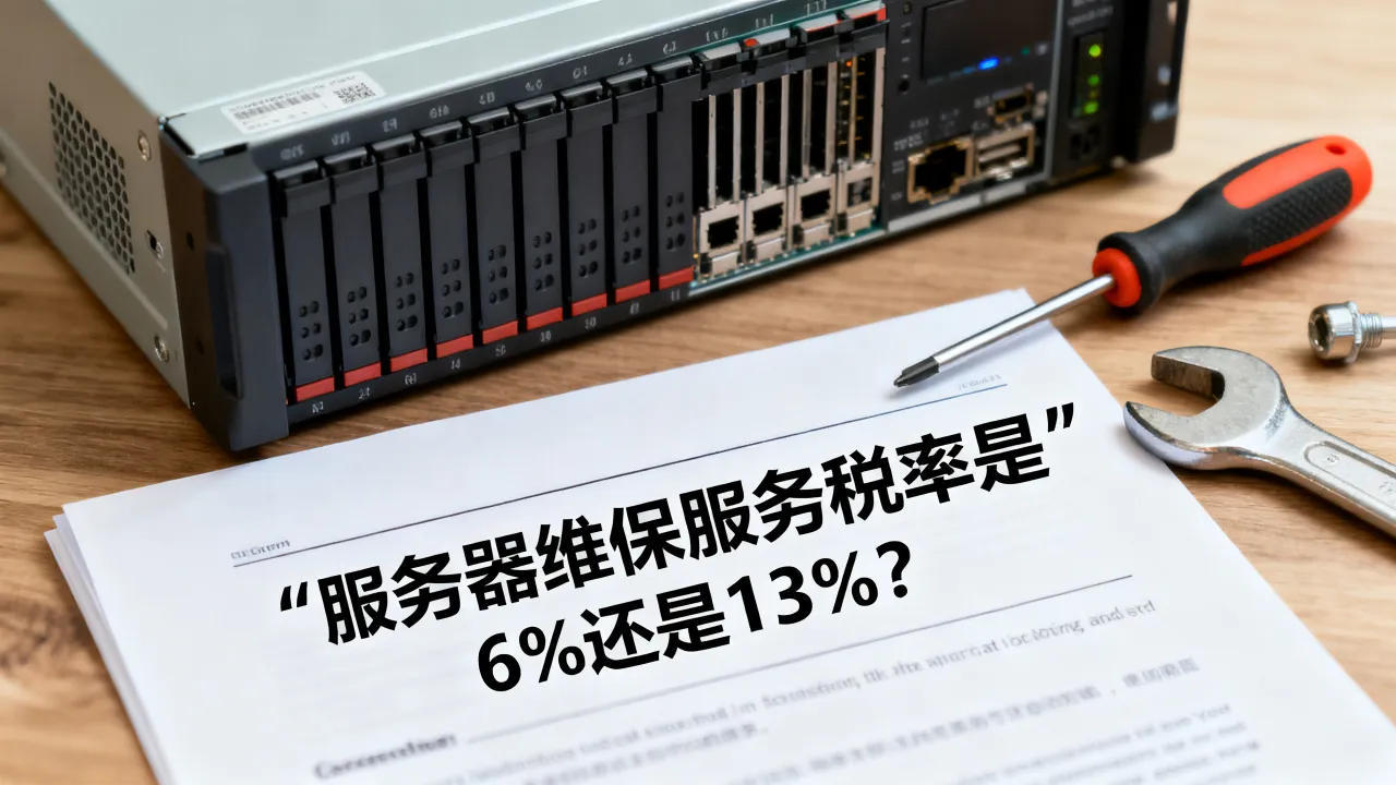 服务器维保服务税率是多少？服务器维保服务税率是6%还是13%？