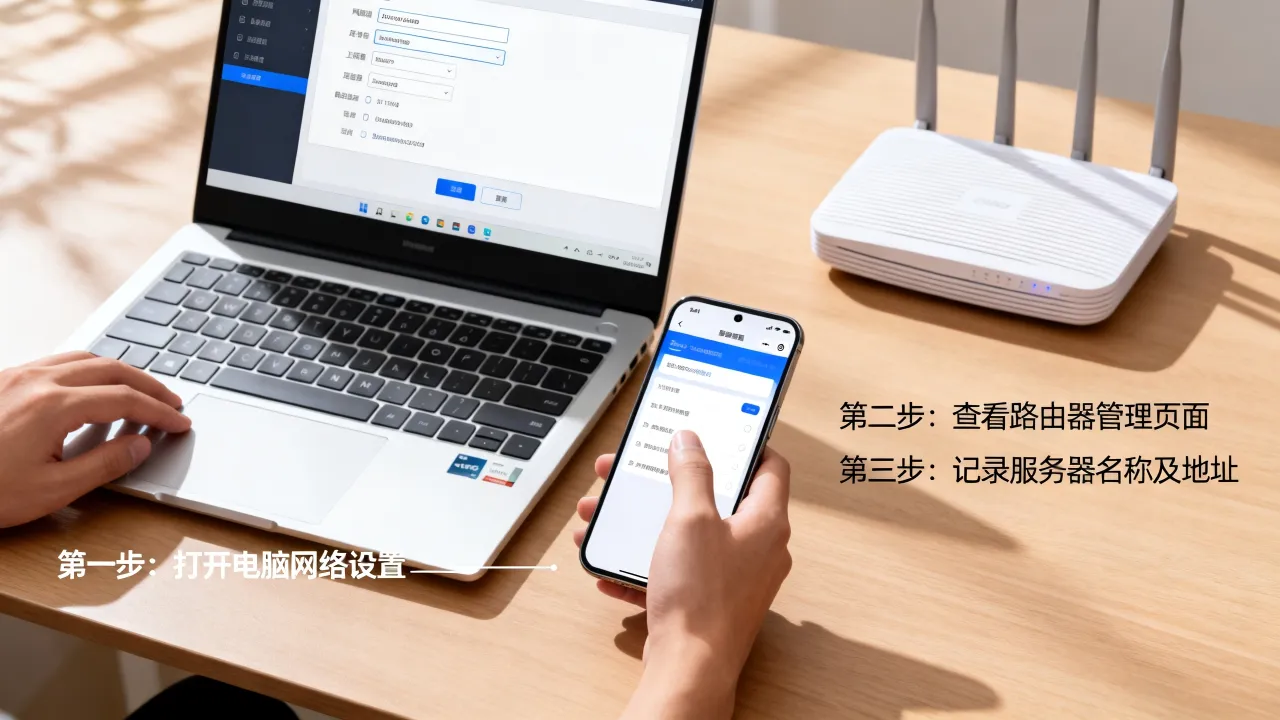 宽带服务器名称及地址怎么查，查询宽带服务器地址的详细步骤有哪些