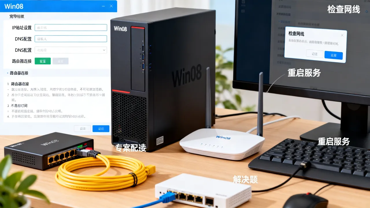 Win08宽带服务器怎么配置？，Win08宽带服务器连接不上如何解决？