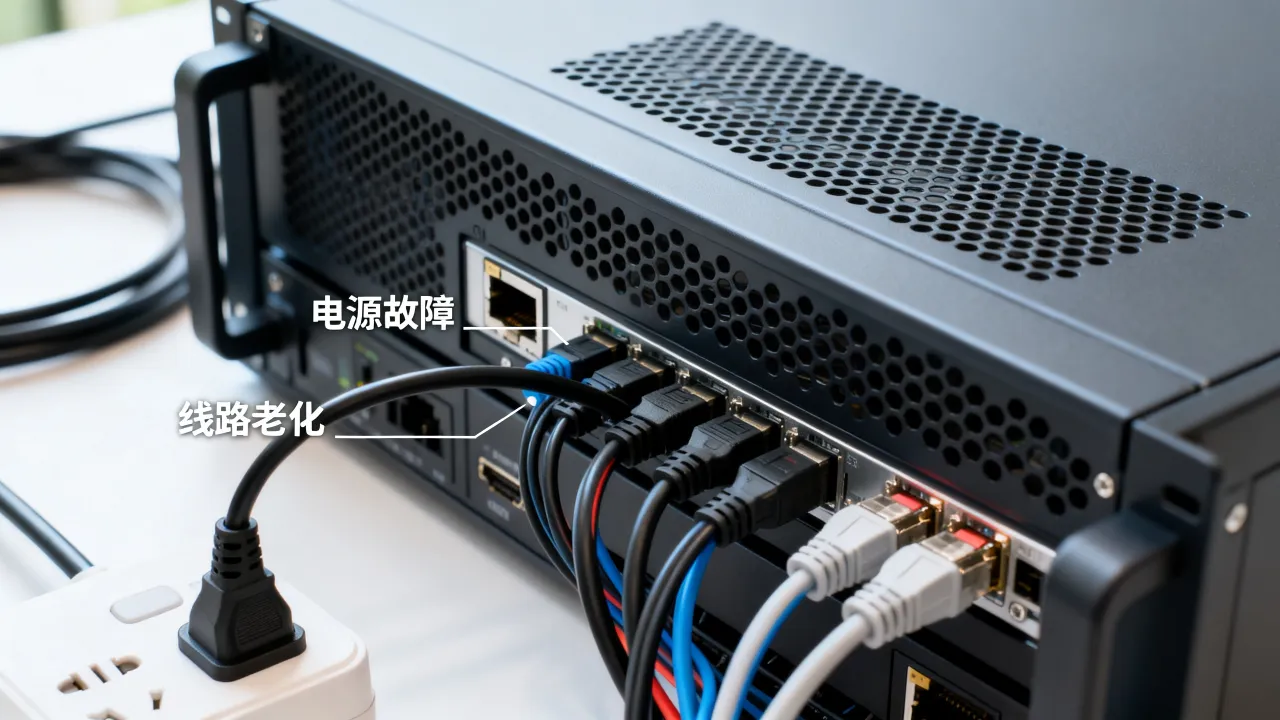 服务器为什么会断电，服务器断电原因有哪些