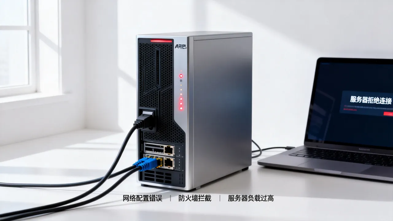 为什么阿里服务器拒绝连接？，服务器拒绝连接原因