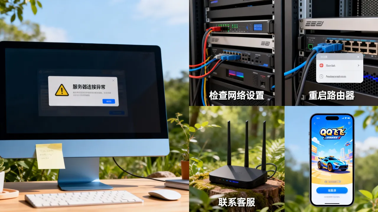 QQ飞车为什么服务器异常,QQ飞车服务器异常怎么解决 QQ飞车为什么服务器异常,QQ飞车服务器异常怎么解决