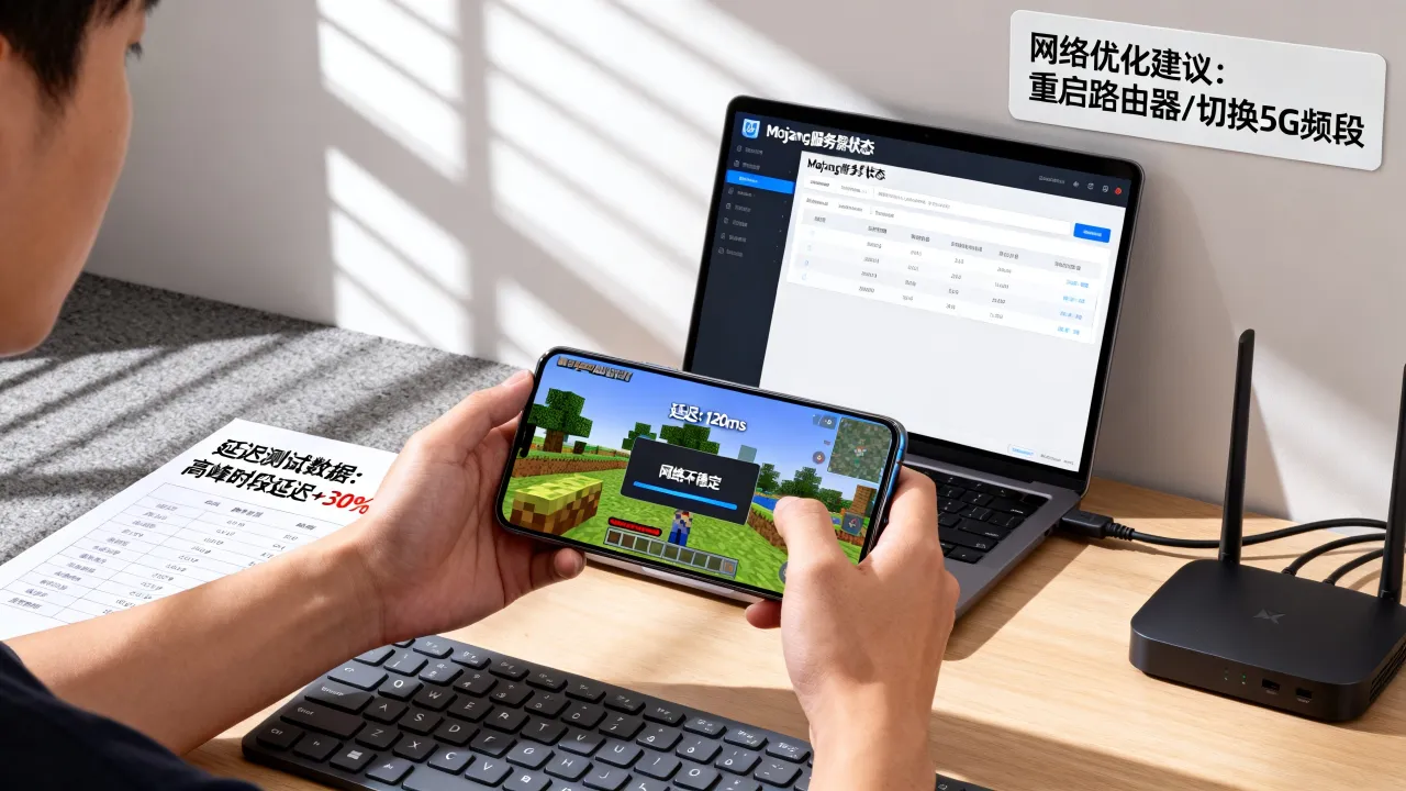 Mojang服务器为什么老炸，我的世界联机掉线延迟高怎么办