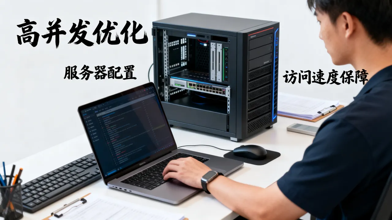 运维远程办公服务器怎么选，高并发下如何保证访问速度？