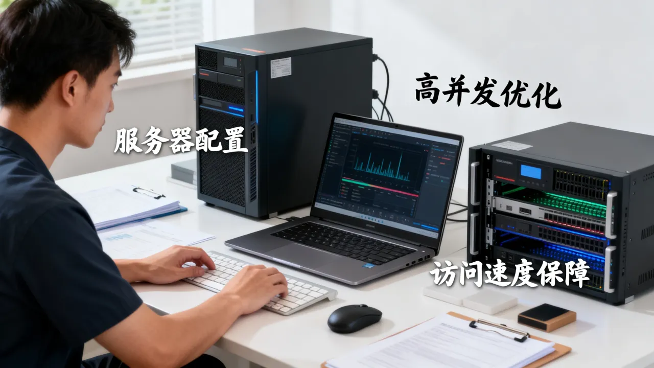 运维远程办公服务器怎么选，高并发下如何保证访问速度？
