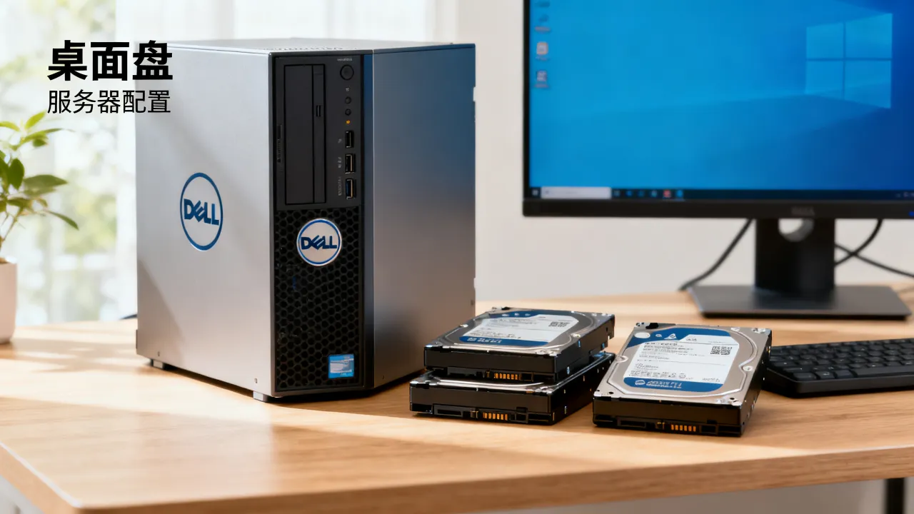 为什么dell服务器很多配置桌面盘，服务器用桌面盘有影响吗？