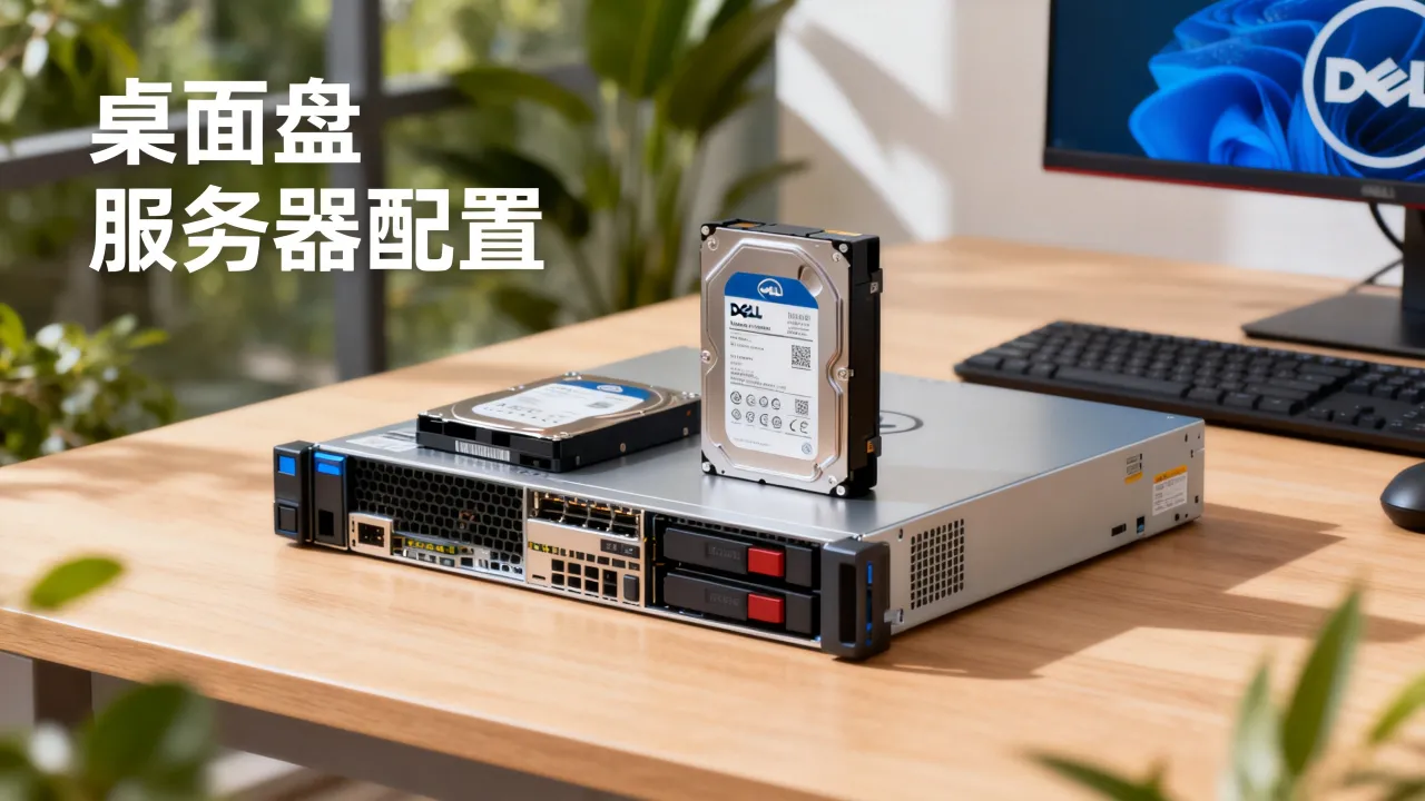 为什么dell服务器很多配置桌面盘，服务器用桌面盘有影响吗？