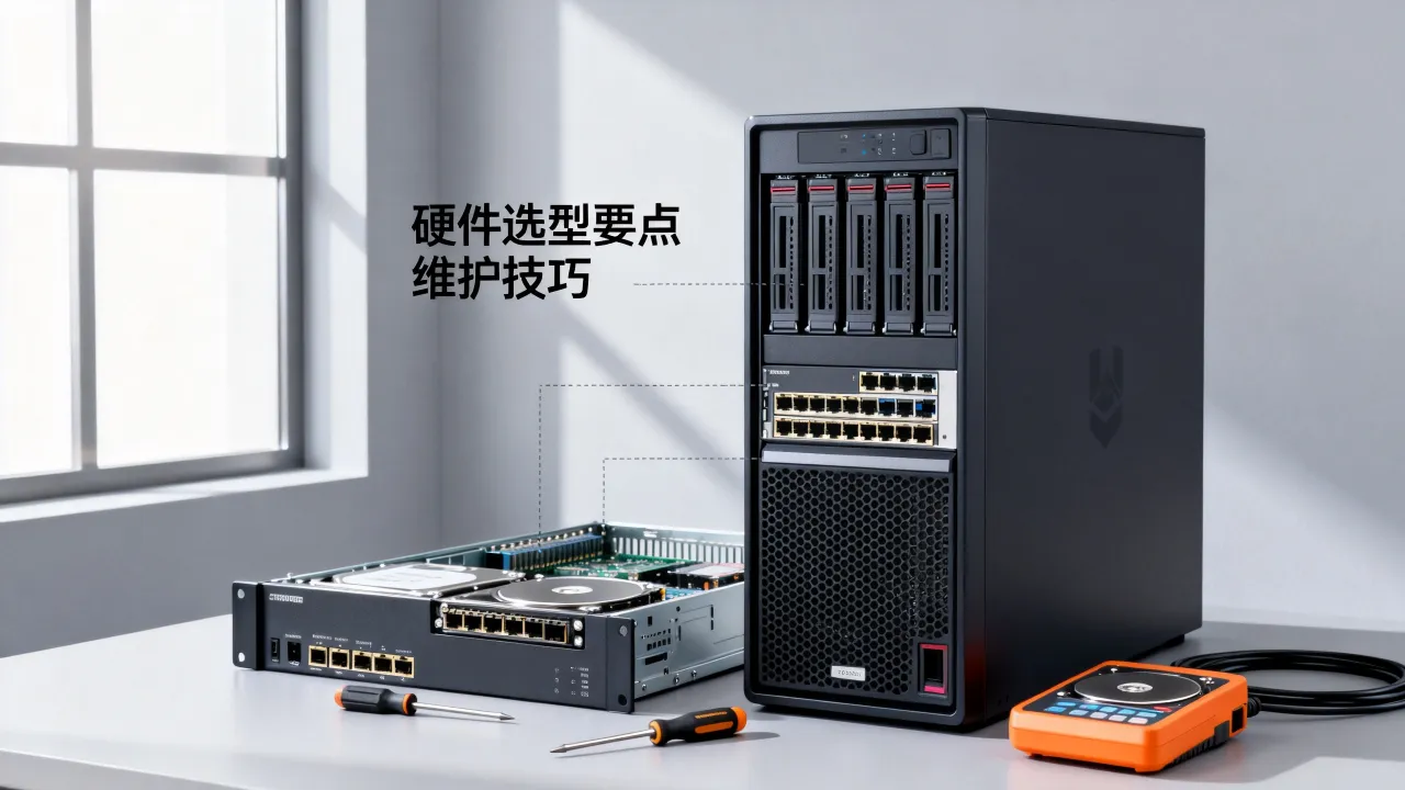 服务器运维硬件如何选型？，硬件维护和故障排查技巧有哪些