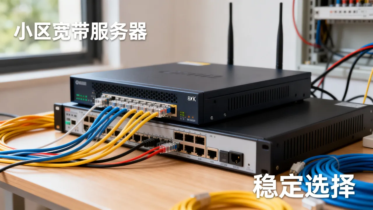 小区宽带用什么服务器，小区宽带服务器怎么选更稳定？