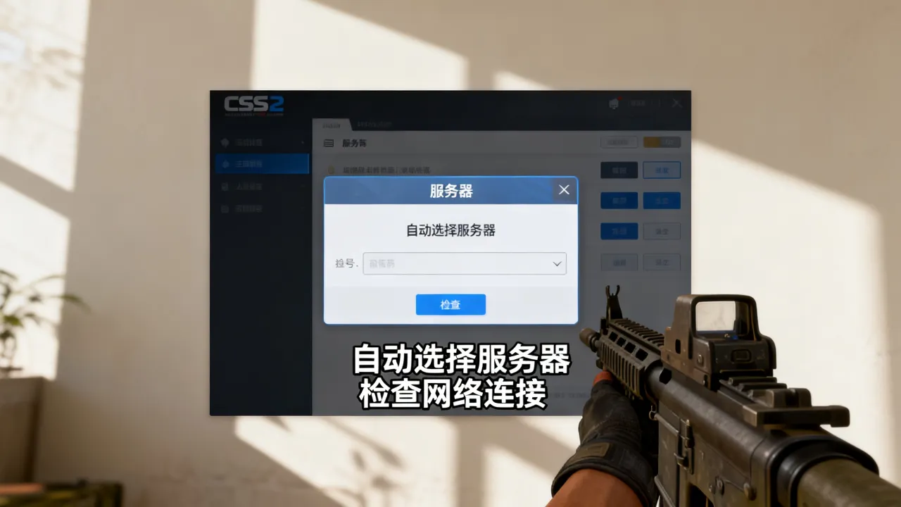 CS2为什么老是要选服务器？频繁要求选择服务器怎么解决？