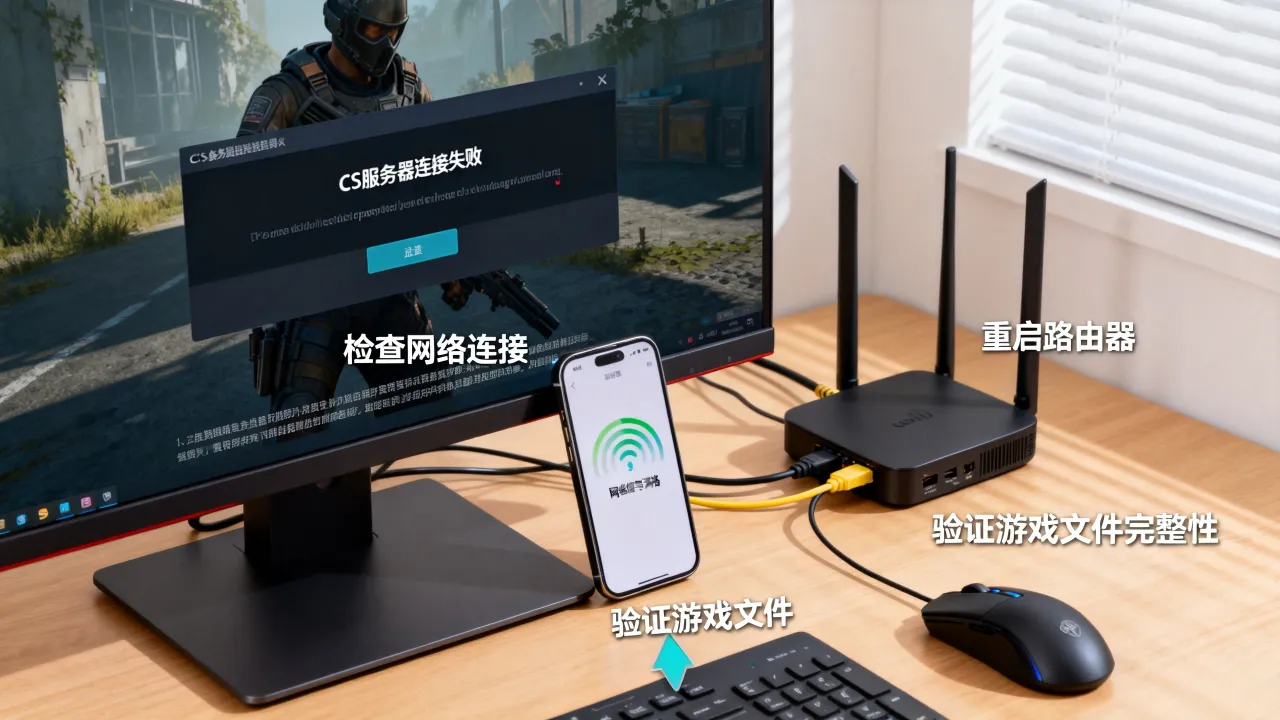 cs为什么重新开始进不了服务器，解决进不去游戏的方法