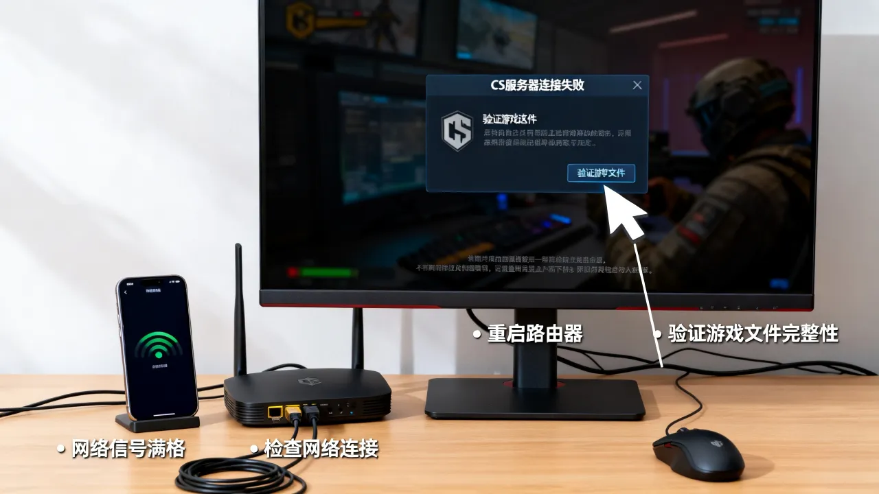 cs为什么重新开始进不了服务器，解决进不去游戏的方法