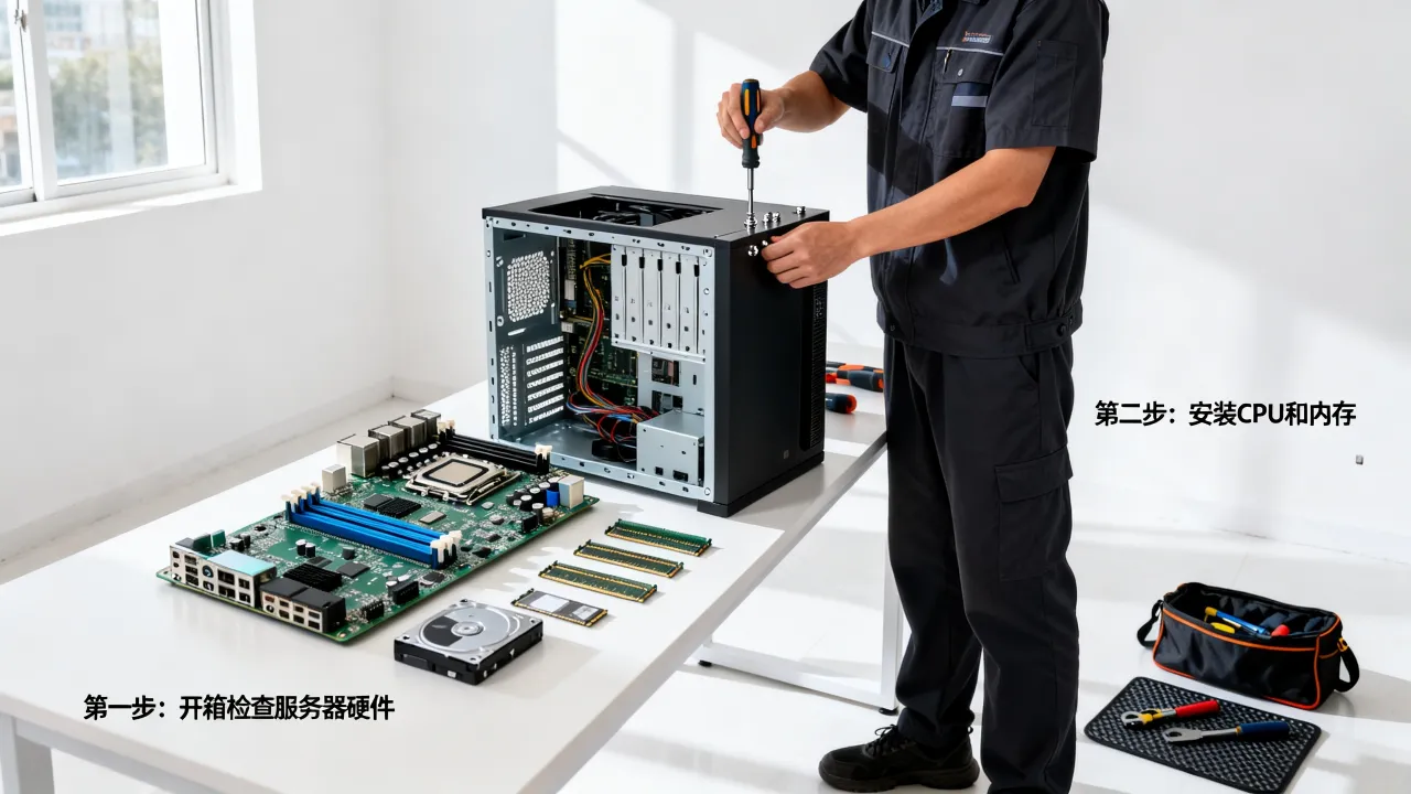 运维如何安装服务器，具体安装步骤有哪些？