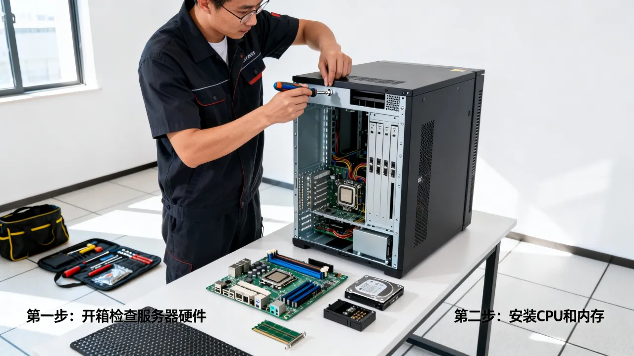 运维如何安装服务器，具体安装步骤有哪些？