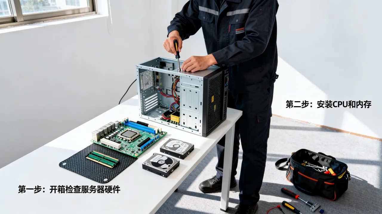运维如何安装服务器，具体安装步骤有哪些？