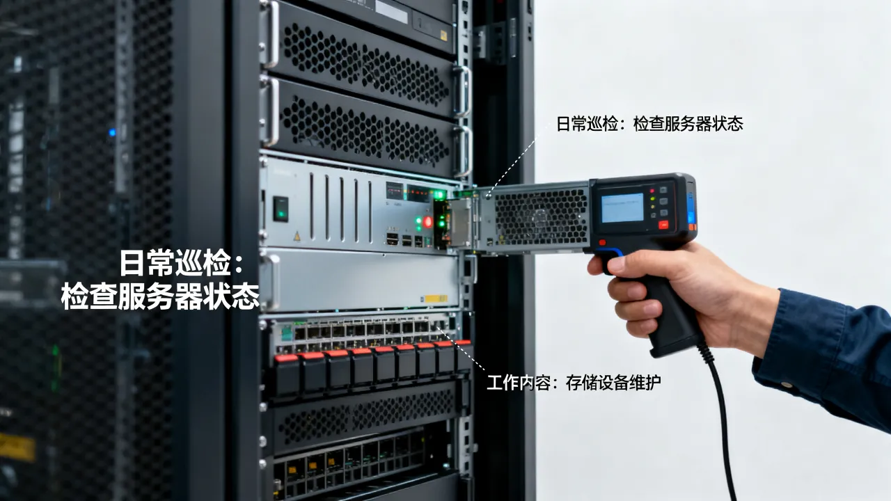 服务器存储运维工作内容有哪些，服务器存储运维日常巡检怎么做？