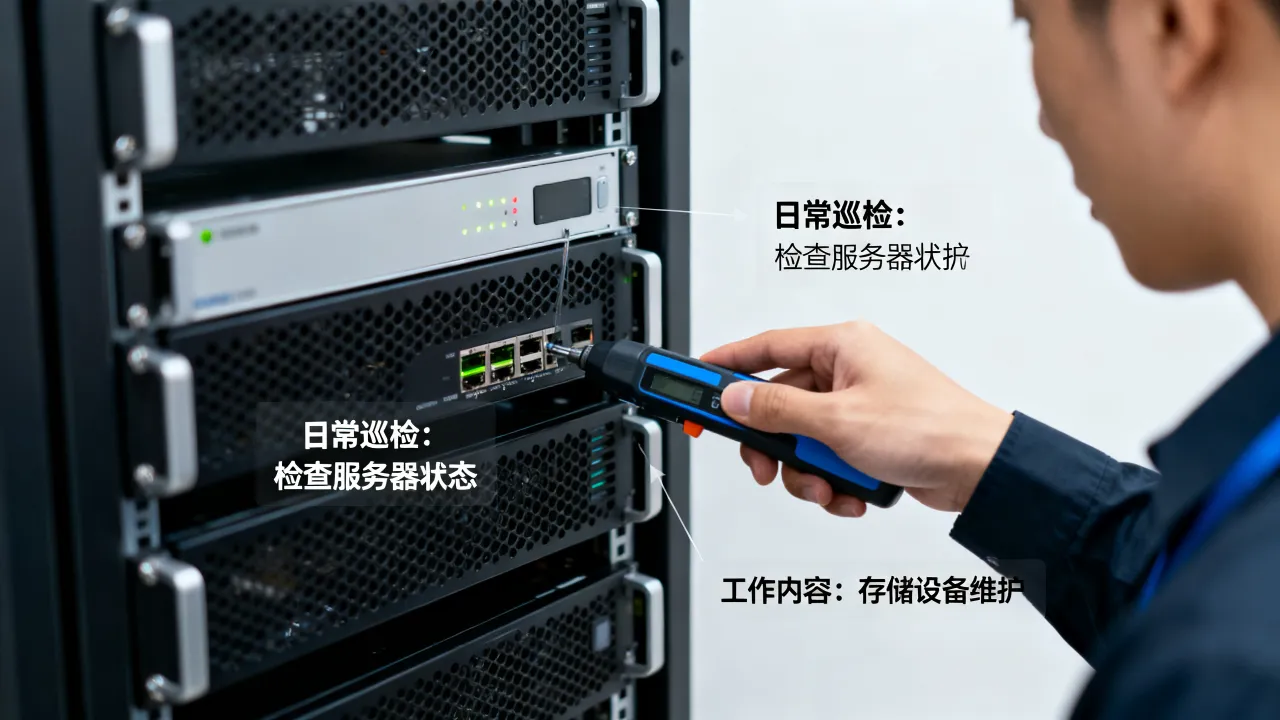 服务器存储运维工作内容有哪些，服务器存储运维日常巡检怎么做？