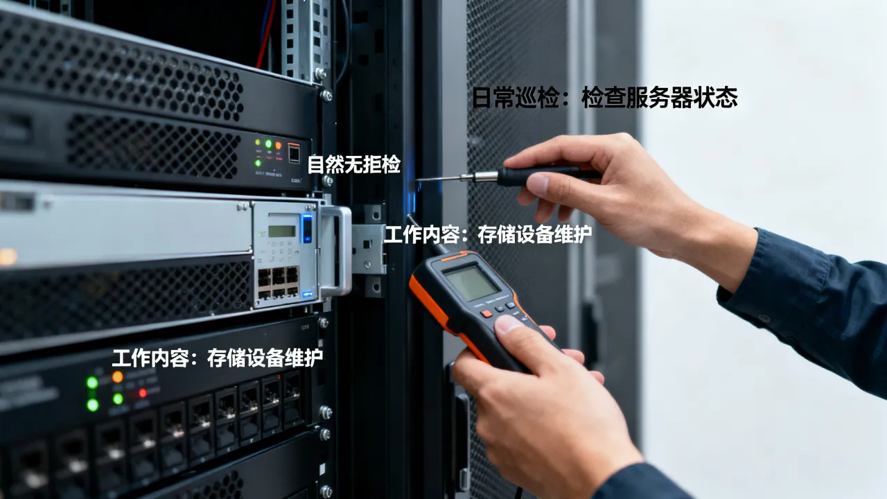 服务器存储运维工作内容有哪些，服务器存储运维日常巡检怎么做？