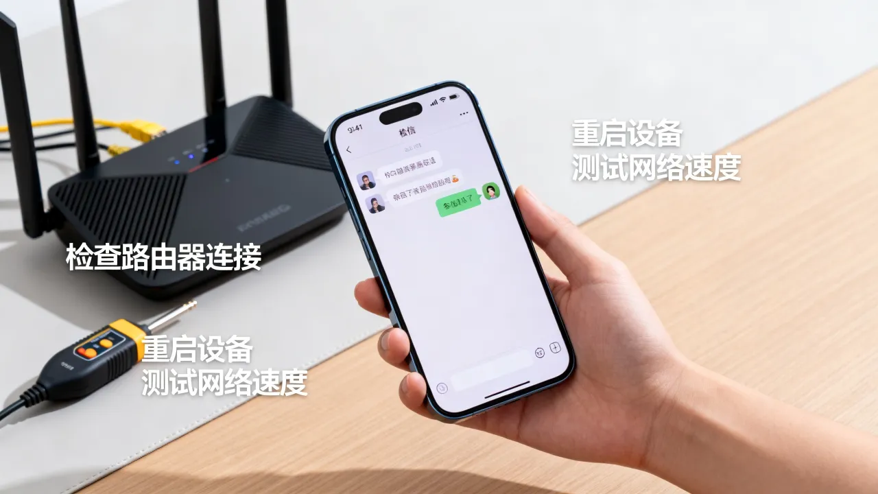 微信服务器网速不稳定怎么办，网络延迟高怎么解决