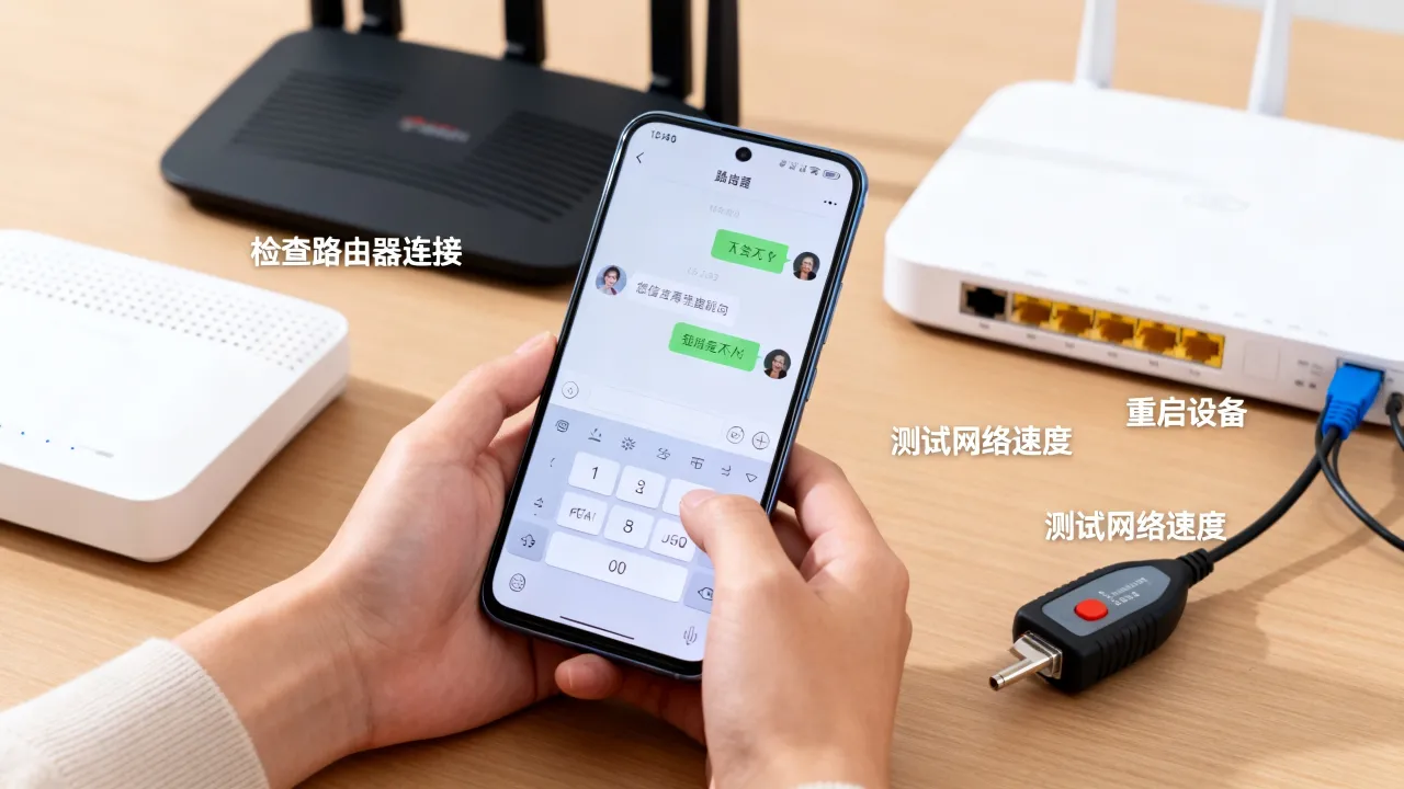 微信服务器网速不稳定怎么办，网络延迟高怎么解决