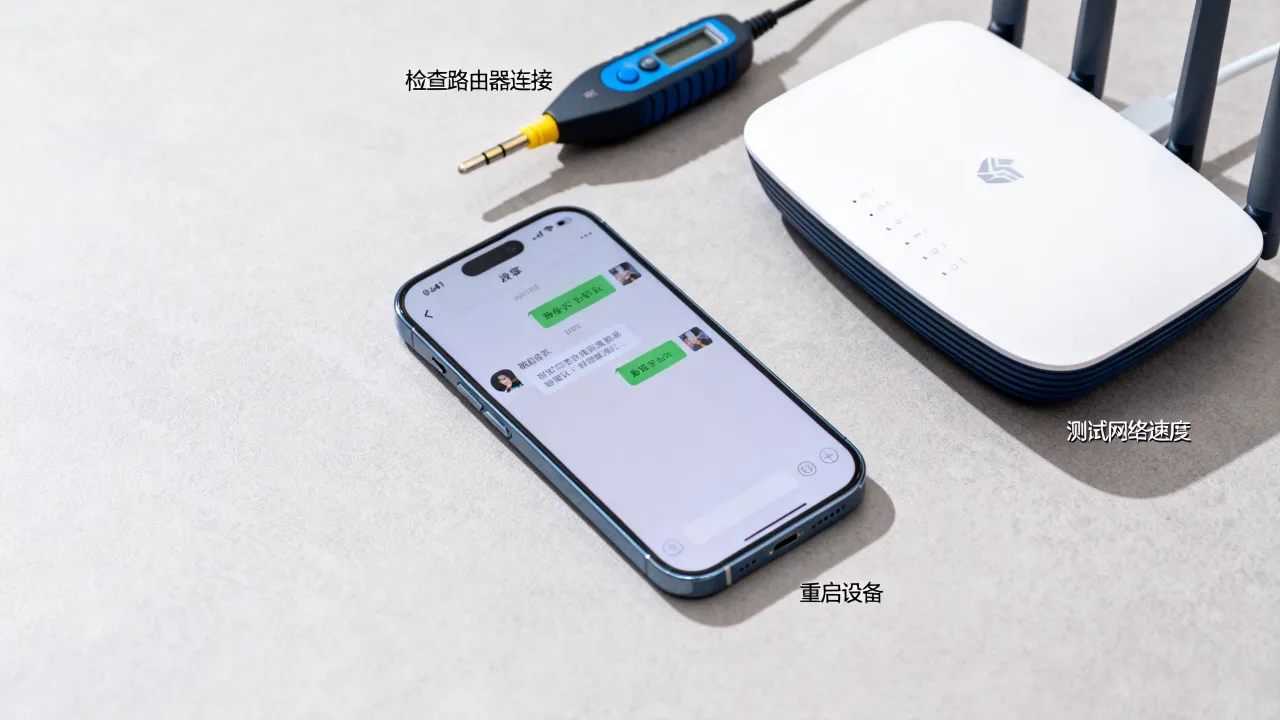微信服务器网速不稳定怎么办，网络延迟高怎么解决