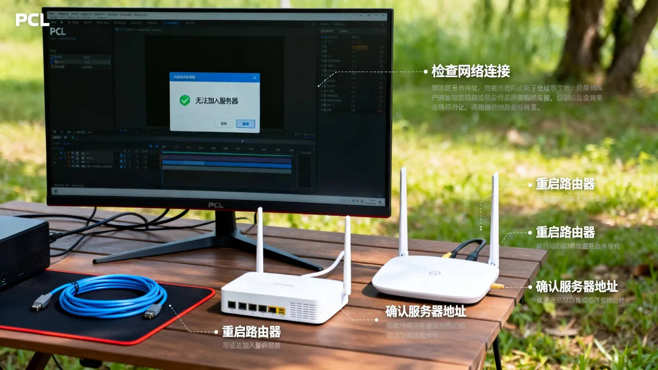 为什么PCL显示无法加入服务器，PCL无法加入服务器怎么解决