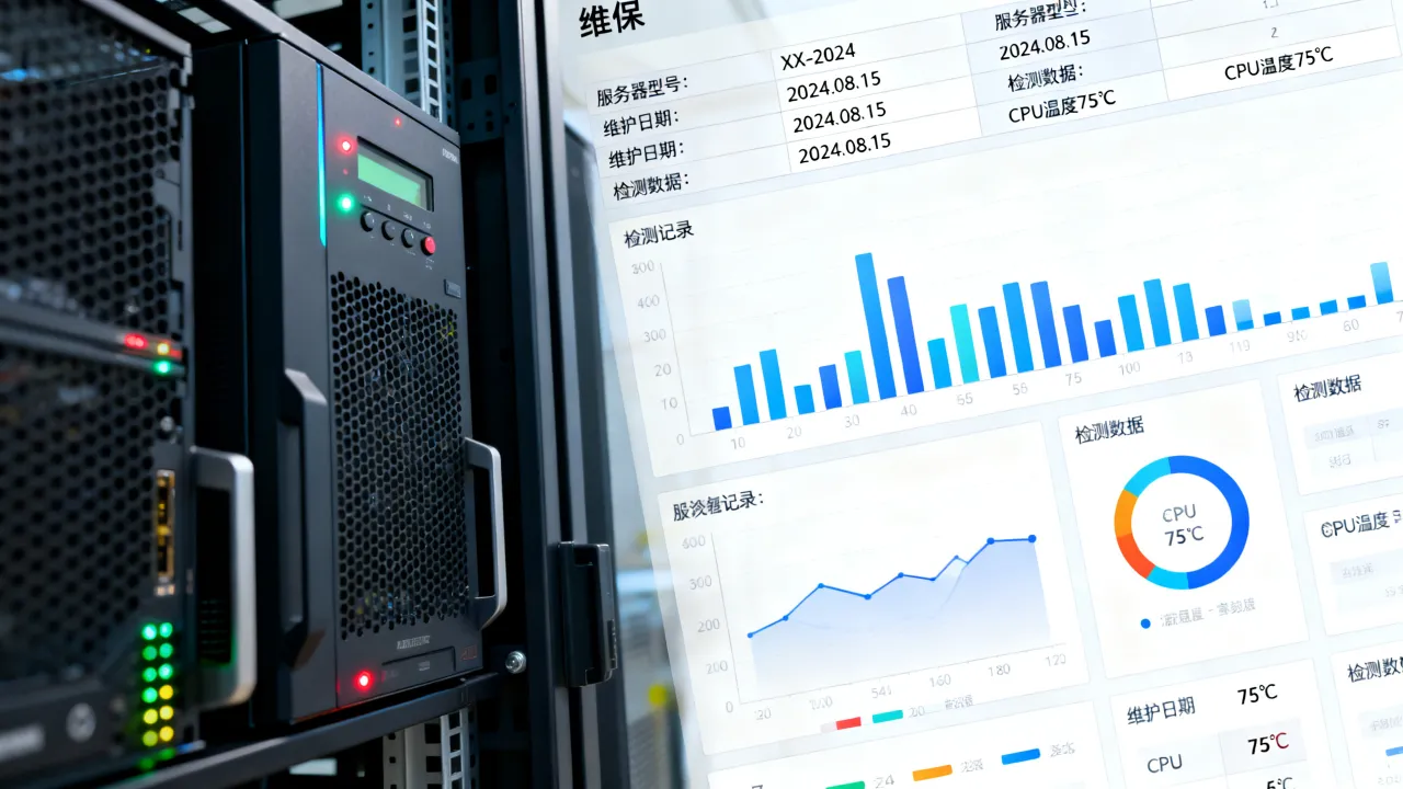 服务器维保图表怎么看？服务器维保图表包括哪些内容？