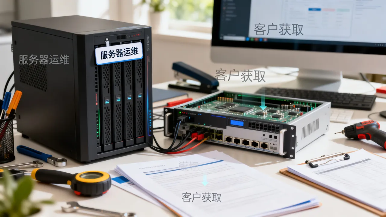 自己开服务器运维公司能赚钱吗，个人创业怎么获取客户