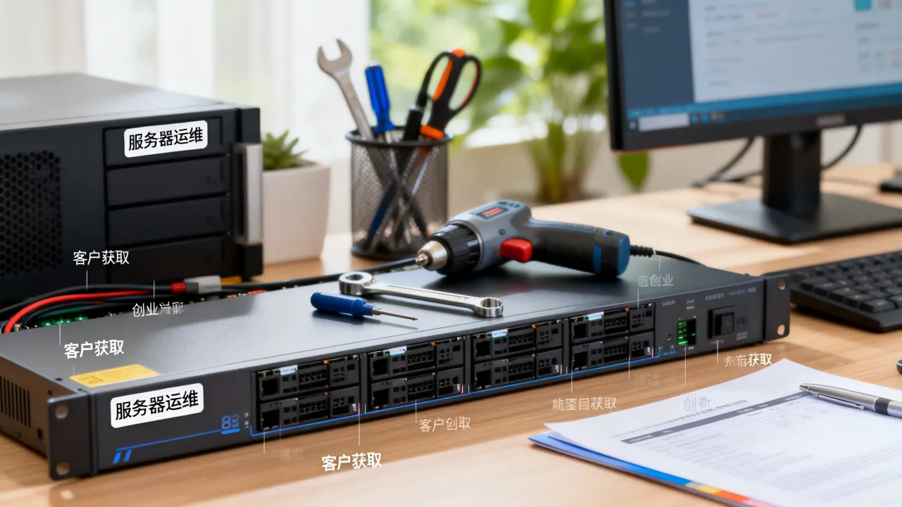 自己开服务器运维公司能赚钱吗，个人创业怎么获取客户