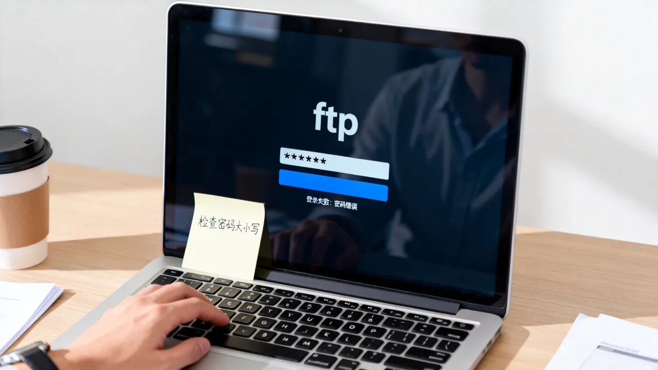为什么我的ftp服务器不能登录密码，ftp登录失败原因及解决方法