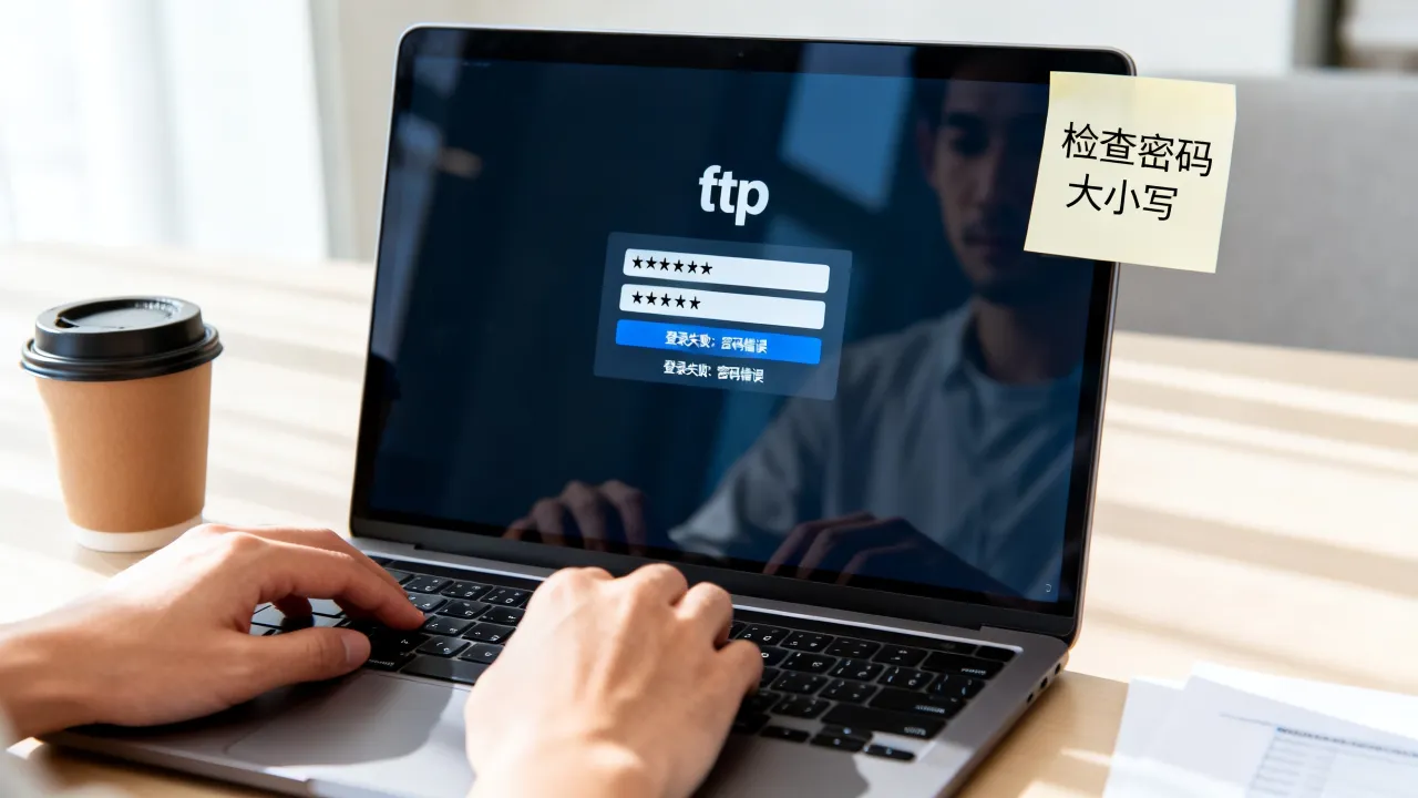 为什么我的ftp服务器不能登录密码，ftp登录失败原因及解决方法
