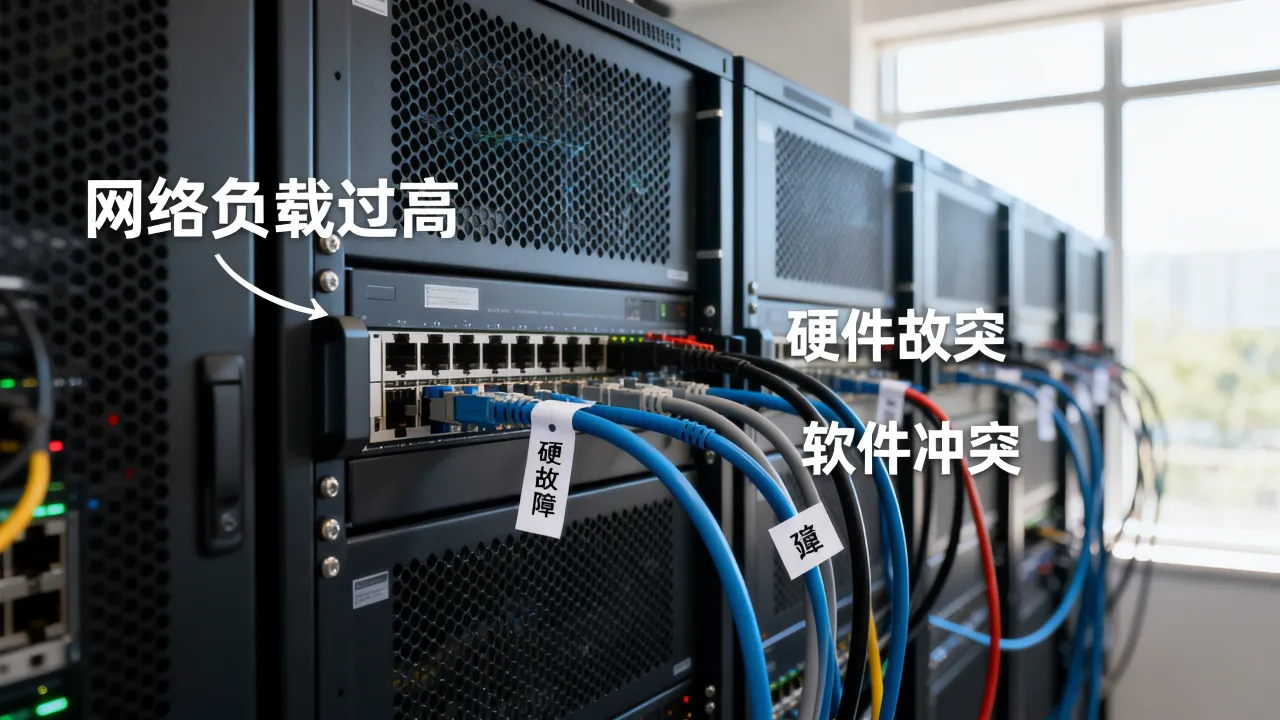 服务器为什么会波动？服务器不稳定的原因有哪些？