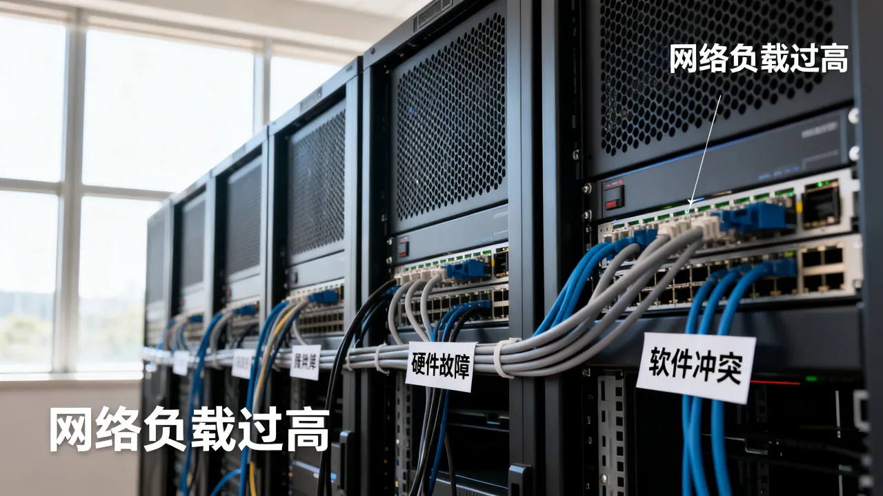 服务器为什么会波动？服务器不稳定的原因有哪些？