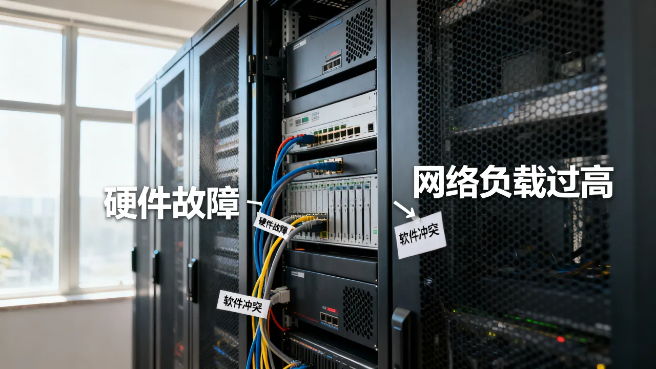 服务器为什么会波动？服务器不稳定的原因有哪些？