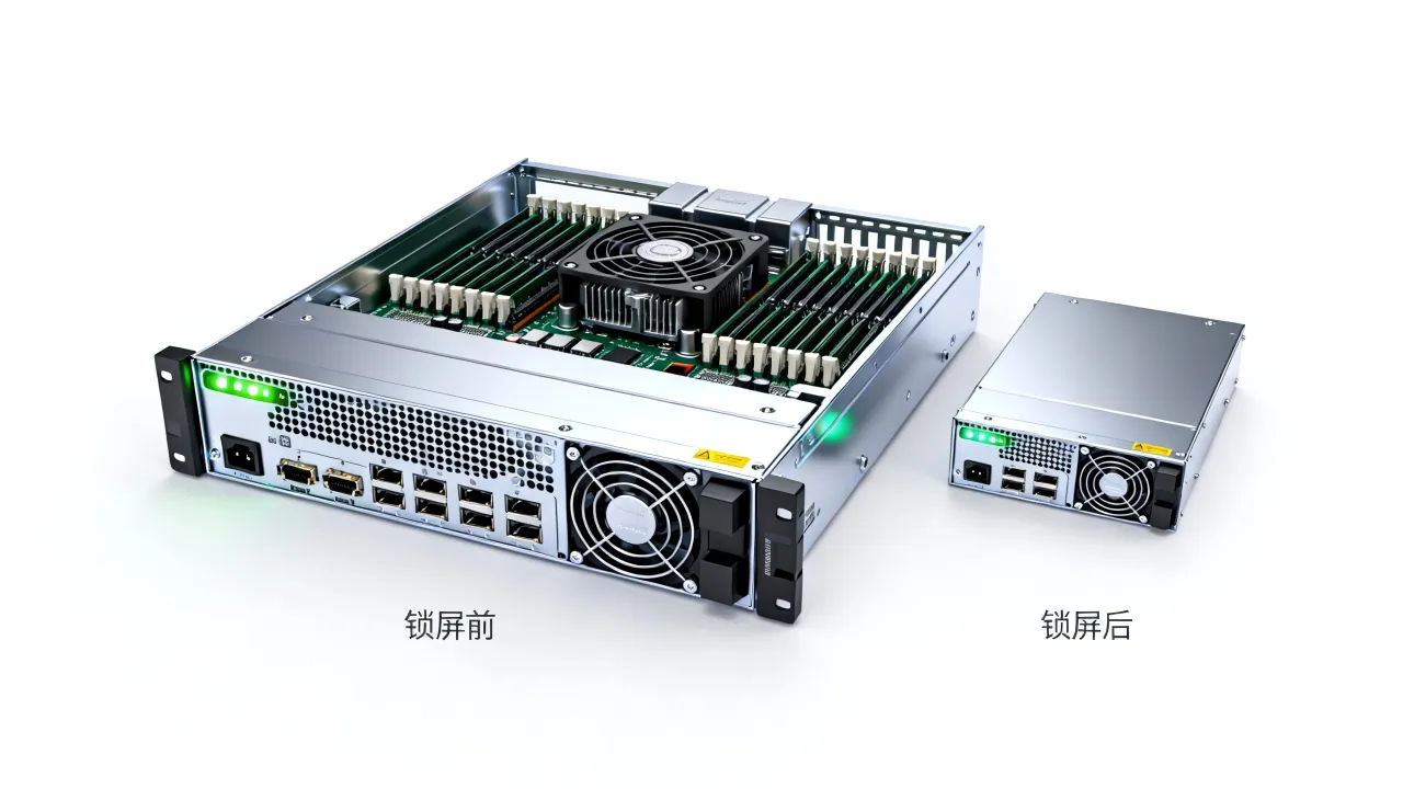 为什么锁屏服务器开小，锁屏后服务器变小怎么回事