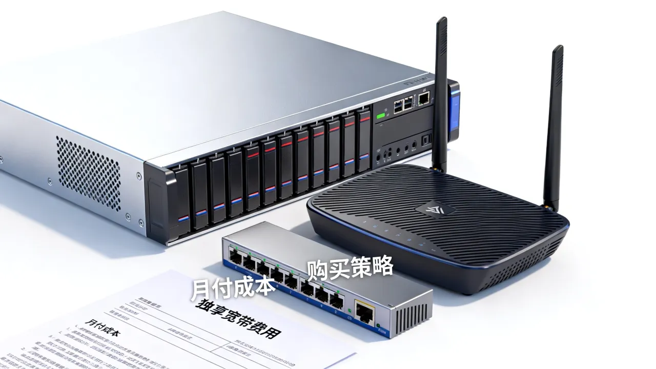 服务器独享宽带费用多少？怎么买更划算，月付贵吗？