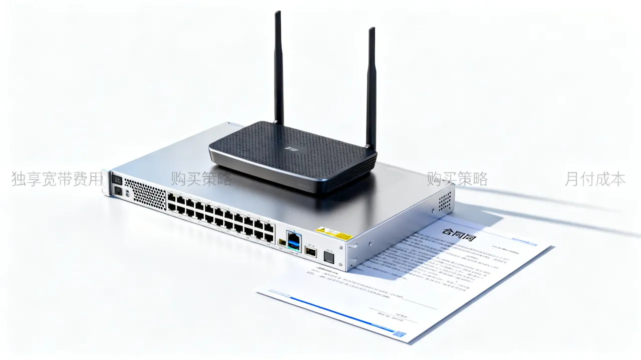 服务器独享宽带费用多少？怎么买更划算，月付贵吗？