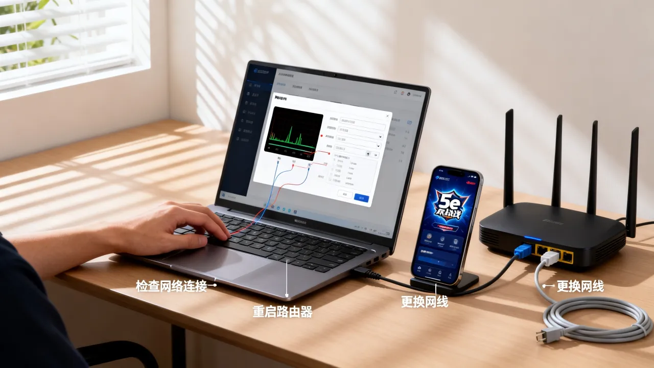 5e服务器网速慢怎么办，5e对战平台网速慢怎么解决？
