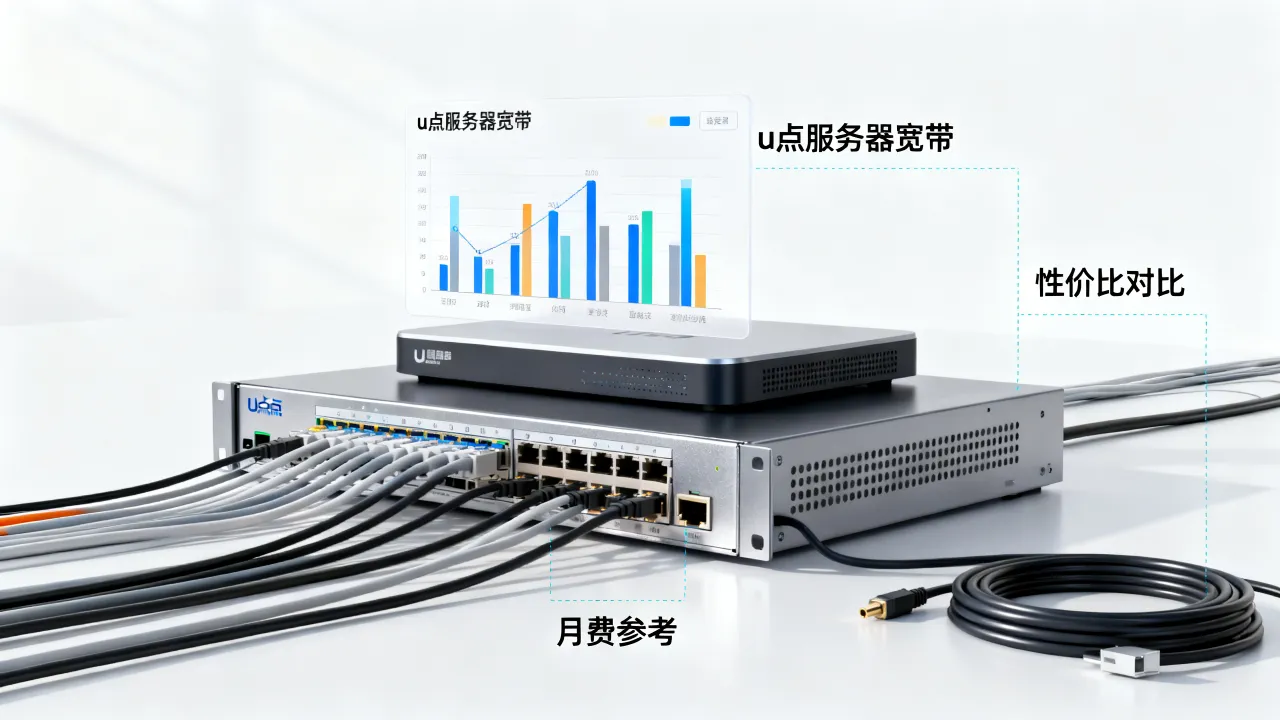 u点服务器宽带多少钱一个月合适，哪家性价比高