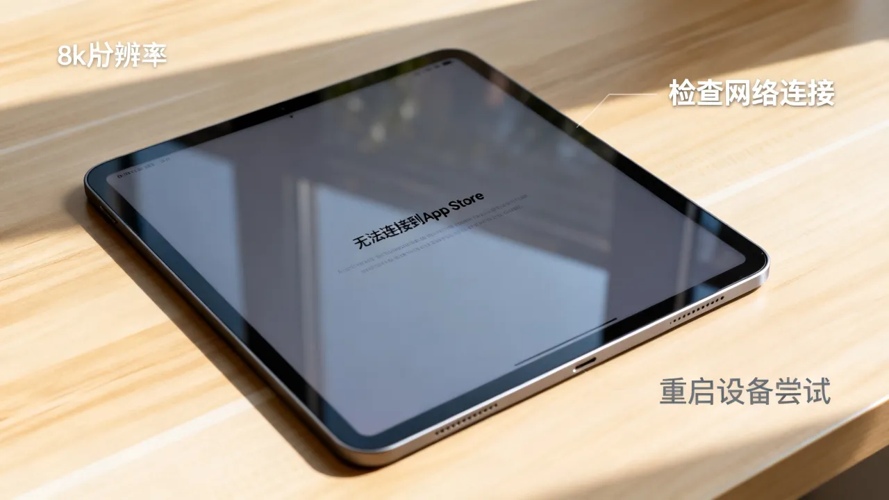 ipad为什么苹果商店无法连接服务器出错，服务器连接失败怎么办？